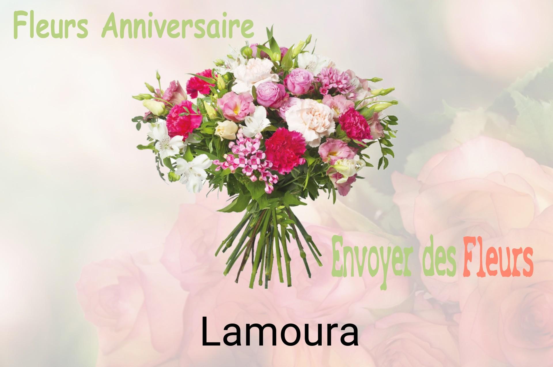 Bouquet de fleurs d’anniversaire livré à Lamoura